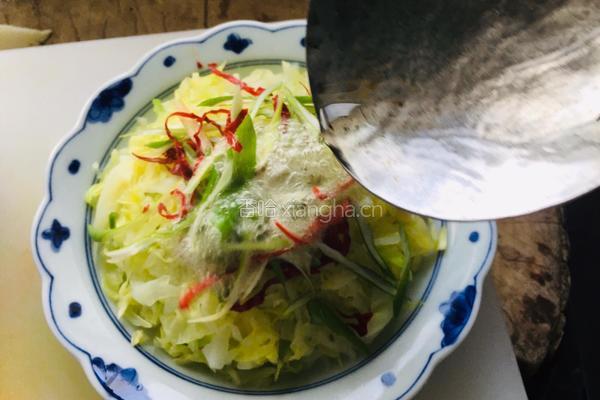 白灼莲花白的做法图解6