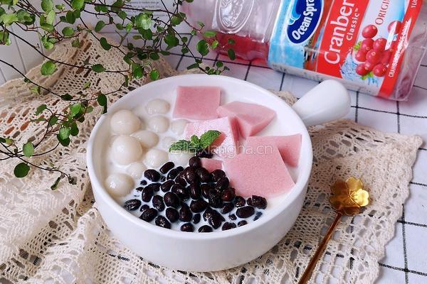 蔓越莓奶冻白玉丸子的做法图解16