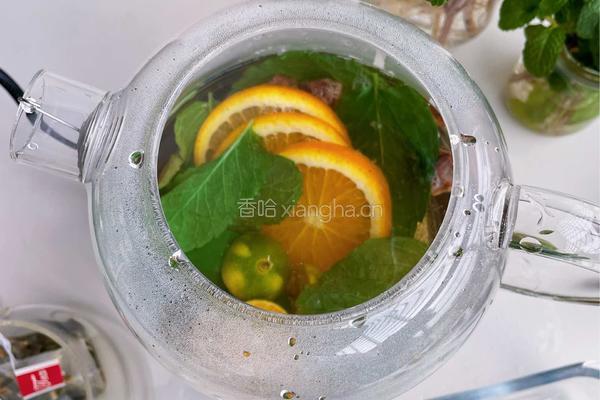 话梅水果茶的做法图解7