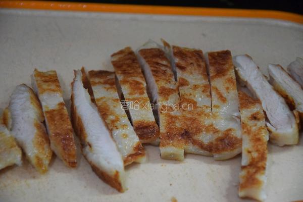 鸡排蔬菜沙拉的做法图解5