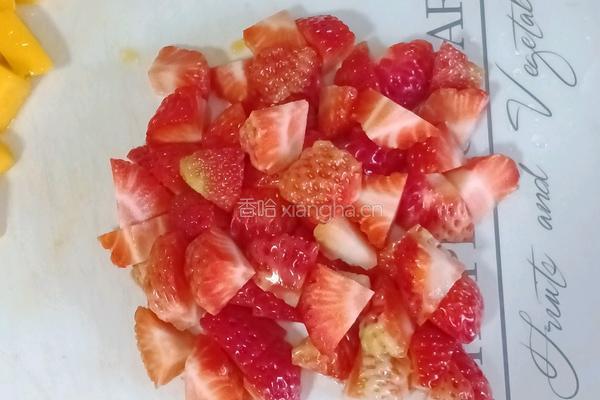 芋圆水果捞的做法图解2