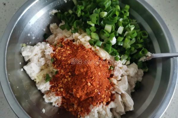 香辣嫩豆腐包子的做法图解5