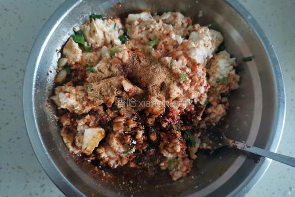 香辣嫩豆腐包子的做法图解7