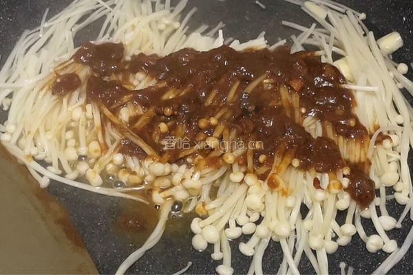 酱香金针菇的做法图解4