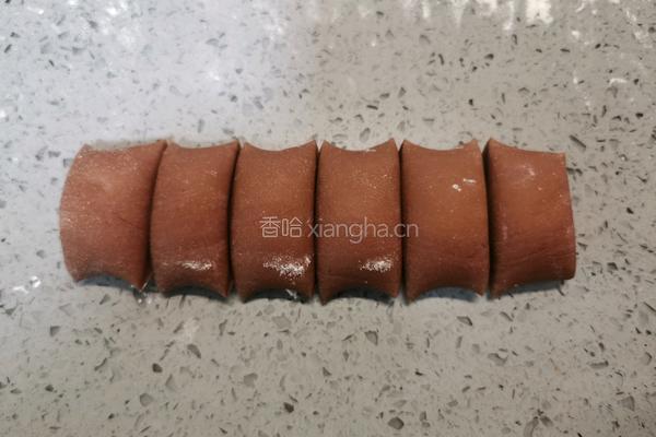 可可粉刀切馒头的做法图解11