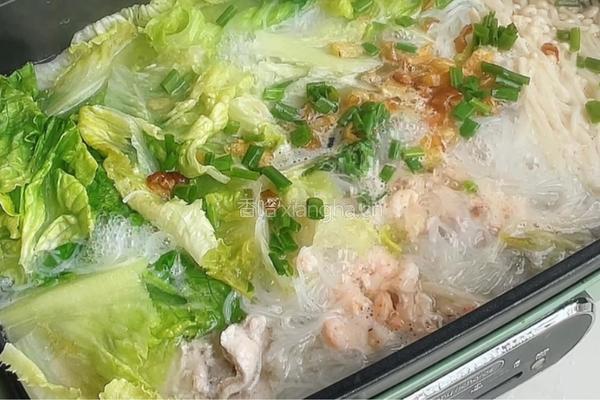 虾仁米粉的做法图解9