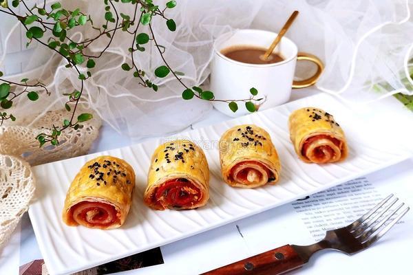 手抓饼培根肉松卷的做法图解9