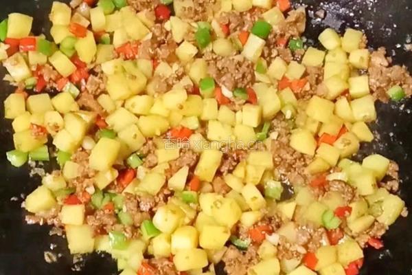 肉末炒土豆的做法图解15