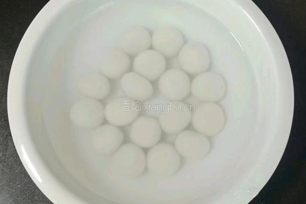 木瓜红枣汤圆的做法图解3