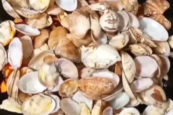 豆瓣酱炒花甲的做法图解15