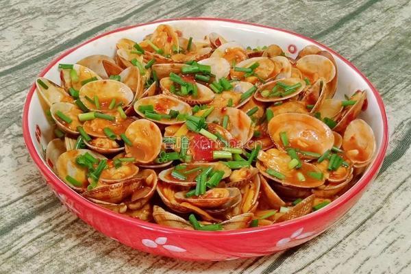 豆瓣酱炒花甲的做法图解18