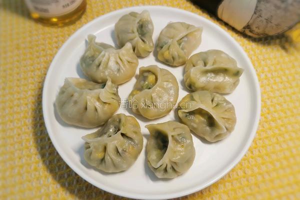 韭菜鸡蛋木耳蒸饺的做法图解22