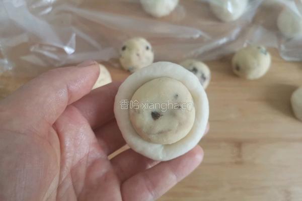 软皮绿豆饼的做法图解9