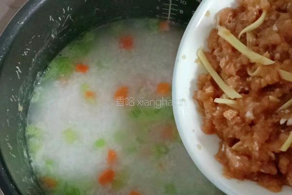 时蔬肉末粥的做法图解12