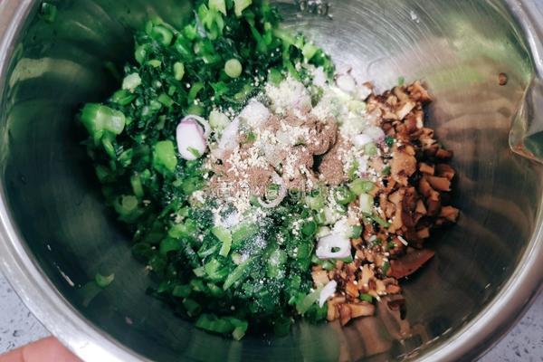 香菇青菜包子的做法图解8