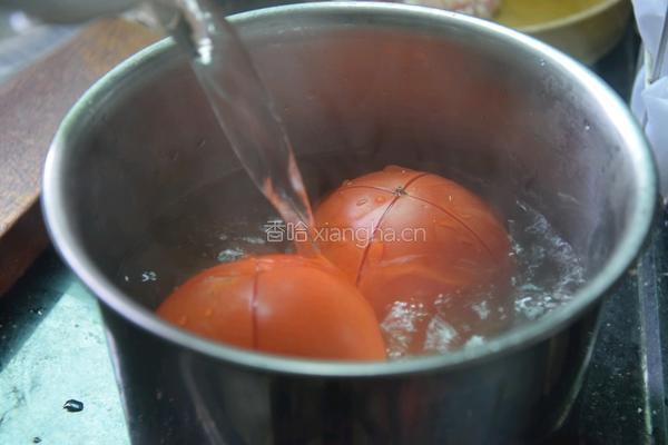番茄肉酱意面的做法图解3