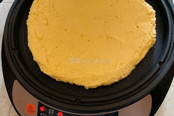 奶香玉米饼的做法图解8