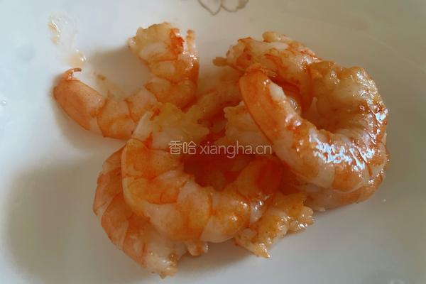 杏鲍菇豆角咖喱虾的做法图解4