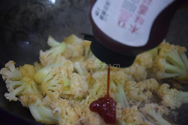 茄汁花菜的做法图解8