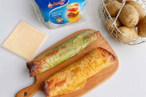 流心蔬菜饼土豆卷的做法图解8