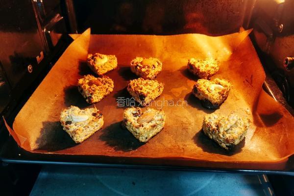坚果巧克力香蕉燕麦饼的做法图解15