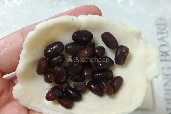 蜜豆芝士饼的做法图解4