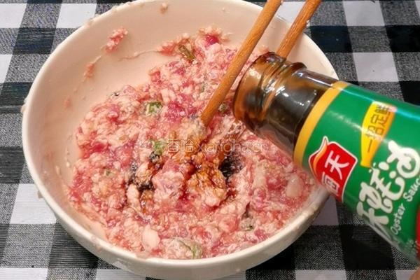 羊肚菌酿猪肉沫的做法图解9
