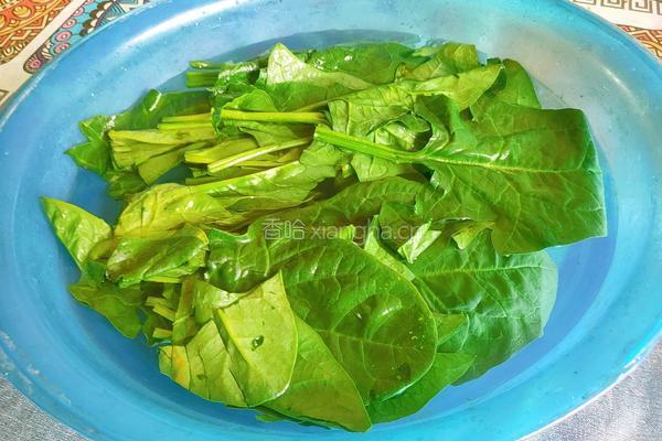 菠菜馒头的做法图解3