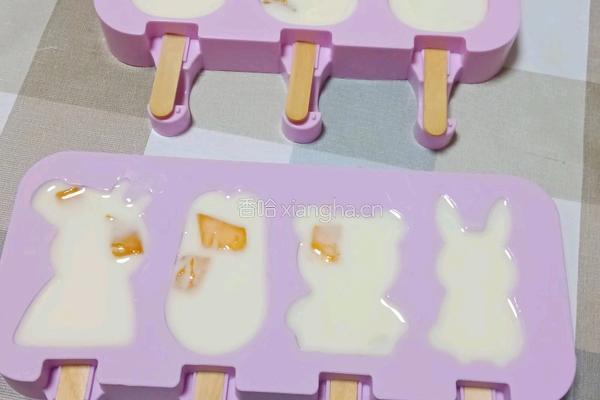 牛奶芒果雪糕的做法图解9