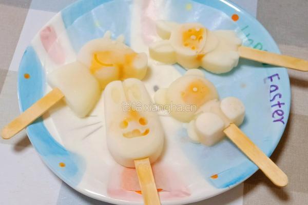 牛奶芒果雪糕的做法图解11