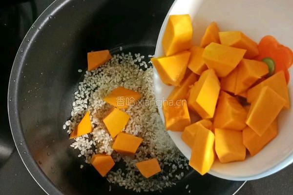 双米南瓜瘦肉粥的做法图解10