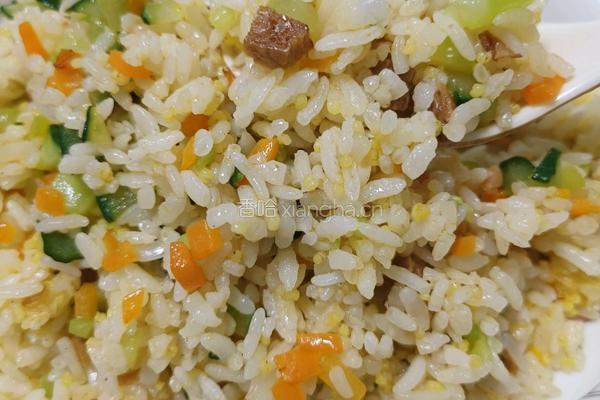 黄金炒饭的做法图解13