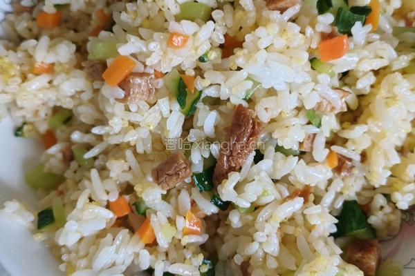 黄金炒饭的做法图解8