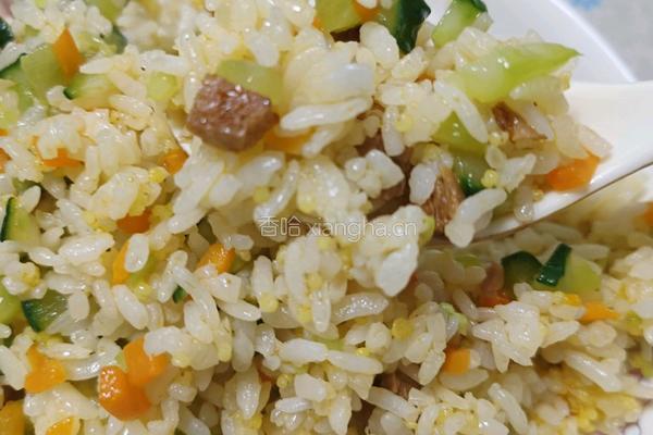 黄金炒饭的做法图解11