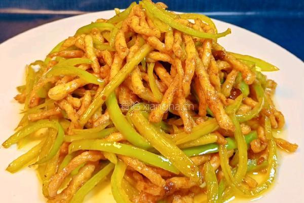 辣椒炒肉丝的做法图解9