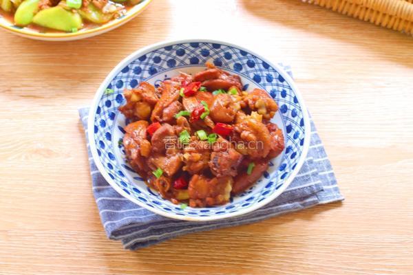 葱油焖鸡的做法图解13