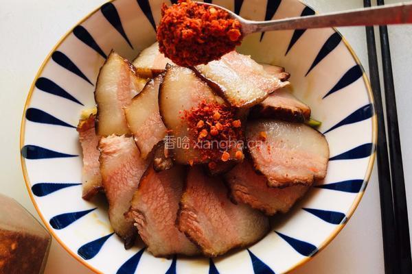 萝卜干蒸腊肉的做法图解6