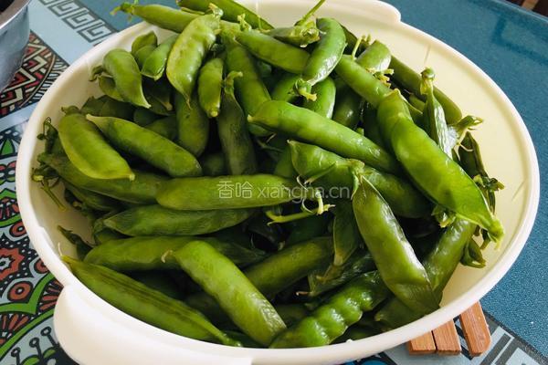 白水豌豆荚的做法图解5