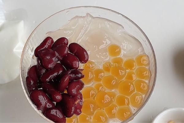 芋圆鲜奶捞的做法图解4