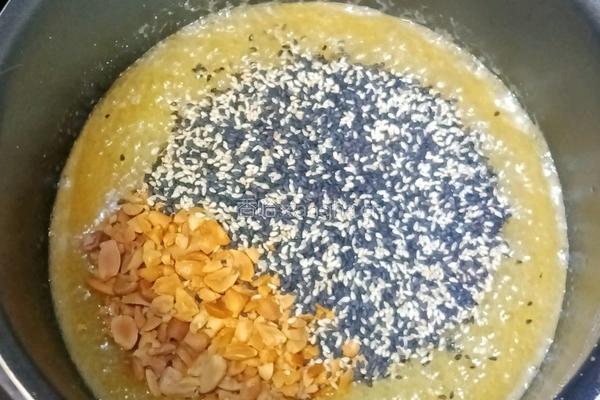 花生芝麻糯米船的做法图解8