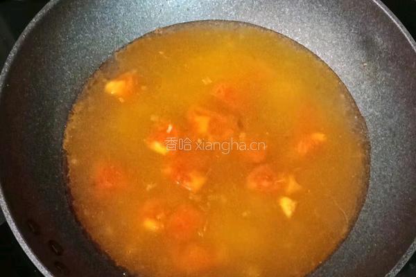 豆腐鱼丸番茄汤的做法图解9