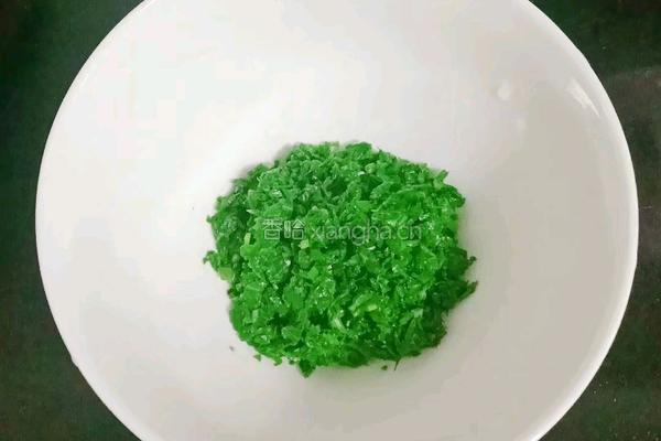 芹菜叶胡萝卜鸡蛋饼的做法图解4