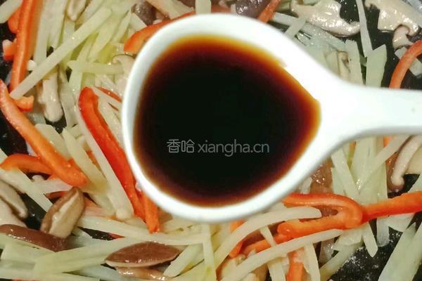 香菇炒土豆的做法图解11