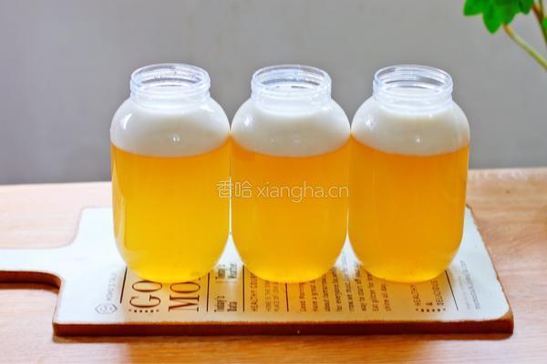 清凉雪梨膏撞奶的做法图解12