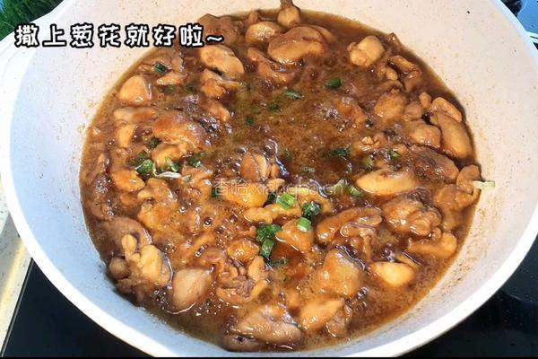 葱油焖鸡的做法图解4