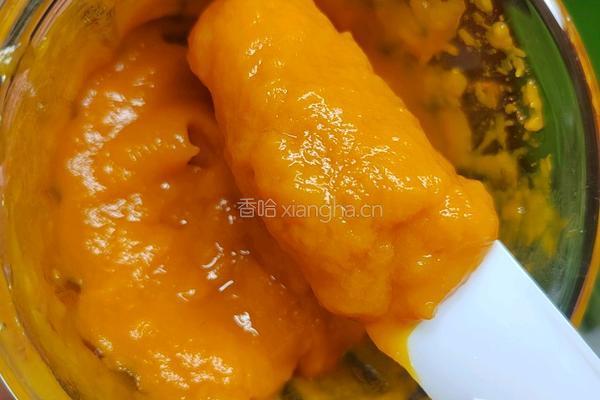 自制南瓜蒸糕的做法图解5