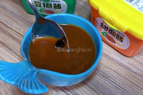 酱肉丝拌面的做法图解5