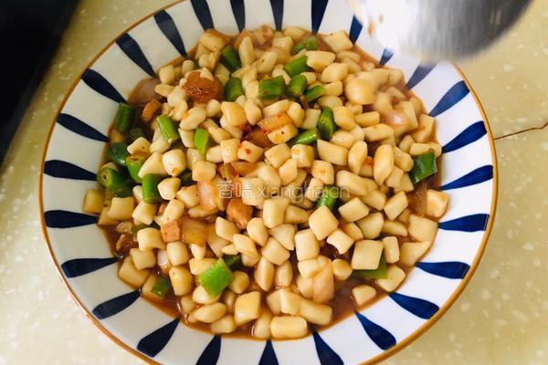 鸡肉炒疙瘩的做法图解13