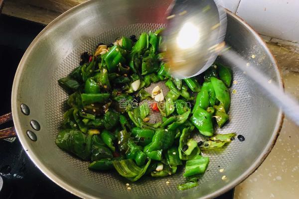豆豉烧青椒的做法图解10