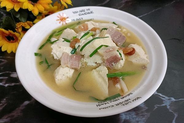 开洋咸肉煮卤水老豆腐的做法图解11